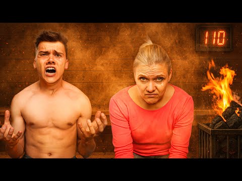 Wer hält länger im heißesten Raum der Welt aus?