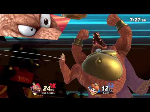 Super Smash Bros Ultimate - King K. Rool vs Daisy