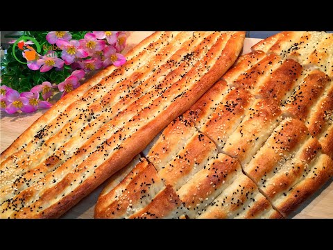 Naan Barbari - Soft naan Afghani - نان بربری