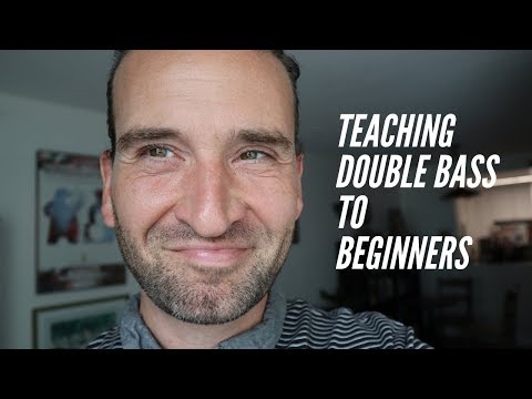 My Favorite Method for Teaching Double Bass to Beginners