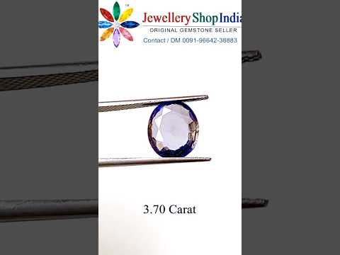 IOLITE Stone (Certified Nili Stone), Brazil video thumbnail