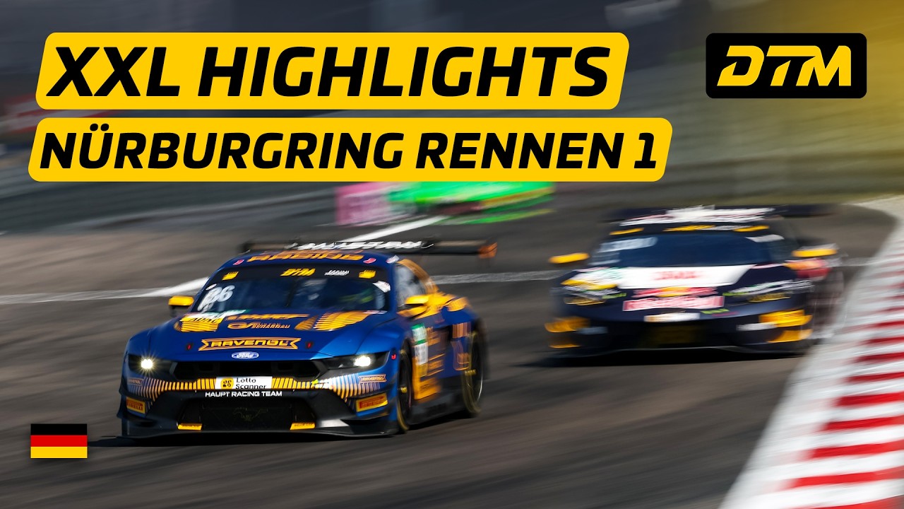 DTM Nürburgring 2026: XXL Highlights Rennen 1 🏁 | Alle Duelle & Drama in voller Länge!