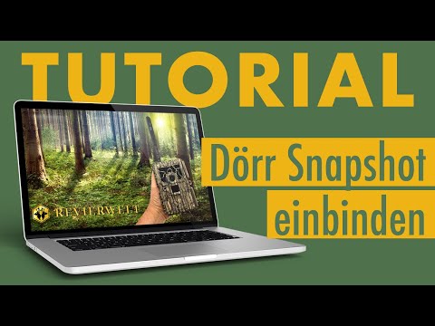 Hilfe zur Einbindung einer Dörr Wildkamera in Revierwelt