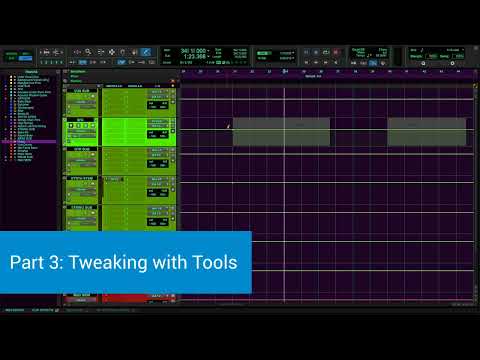 Pro Tools 101 Exercise 10 Tutorial Video: Automation & Mixdown