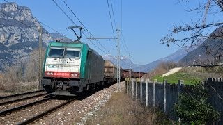 preview picture of video 'Fra i vigneti veneti con i treni del Trentino!!!'