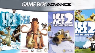 Ice Age Games for GBA