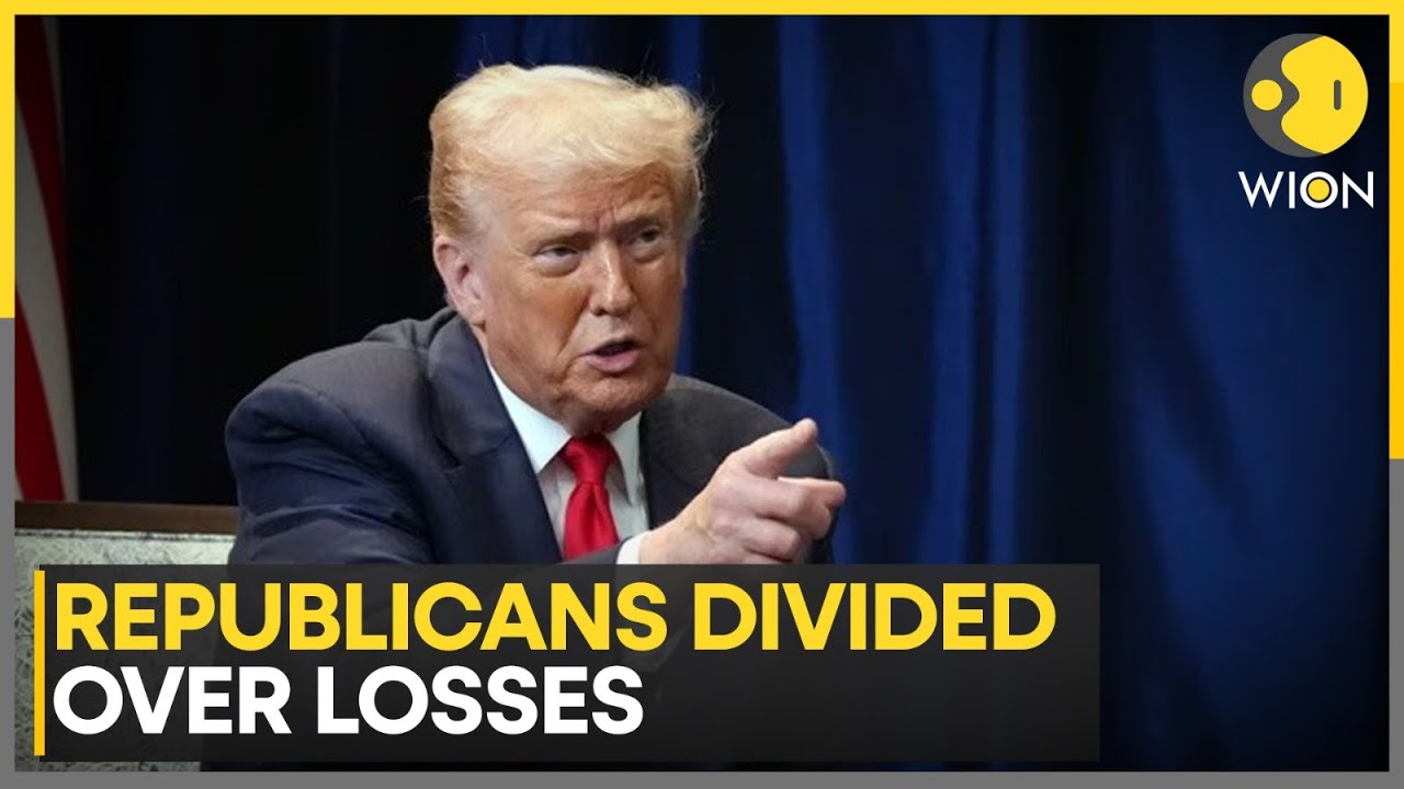 GOP Divided on Course Correction for 2026 | WION
