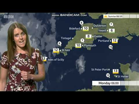 Alex Osbourne BBC One Spotlight weather 09.19.2021 in HD! - 60 FPS Better Quality