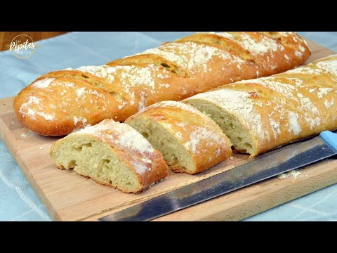 Recette Pain express maison ! Baguettes
