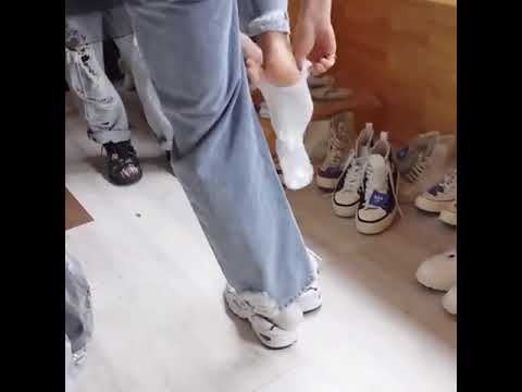 Just Wonwoo Wearing His Socks🧦 #wonwoo #seventeen
