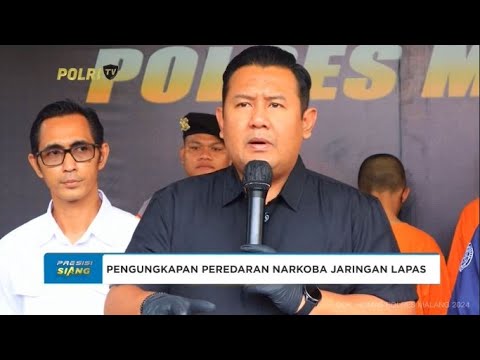 POLRES MALANG BONGKAR PEREDARAN NARKOBA JARINGAN LAPAS