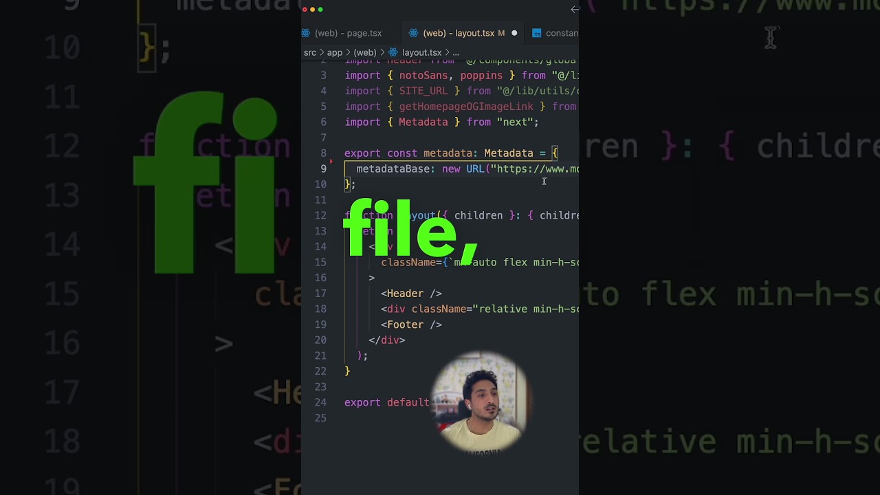 Showing Site Image on Social Medias, Social Media Link preview using Open Graph & Metadata in NextJS
