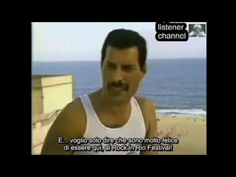 Freddie Mercury, funny interview with Gloria Maria (SUB ITA)