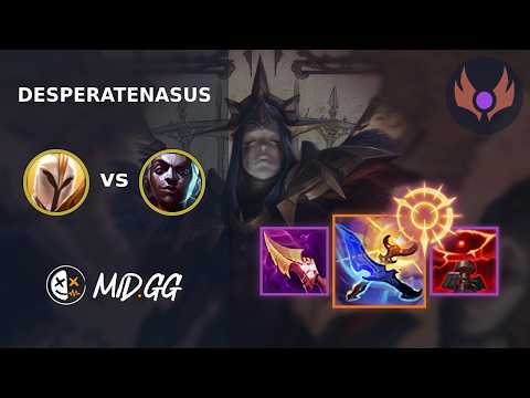 MID.GG: [ DesperateNasus ] Kayle MID vs Ekko | EUNE MASTER | LOL Season 2026