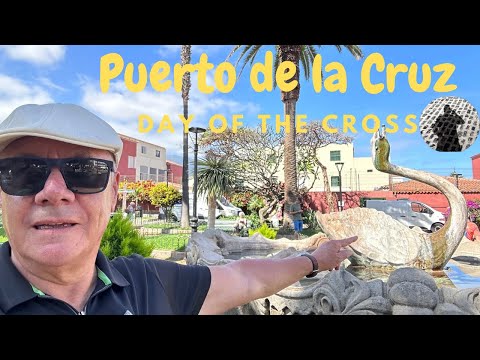 TENERIFE, PUERTO DE LA CRUZ, DAY OF THE CROSS