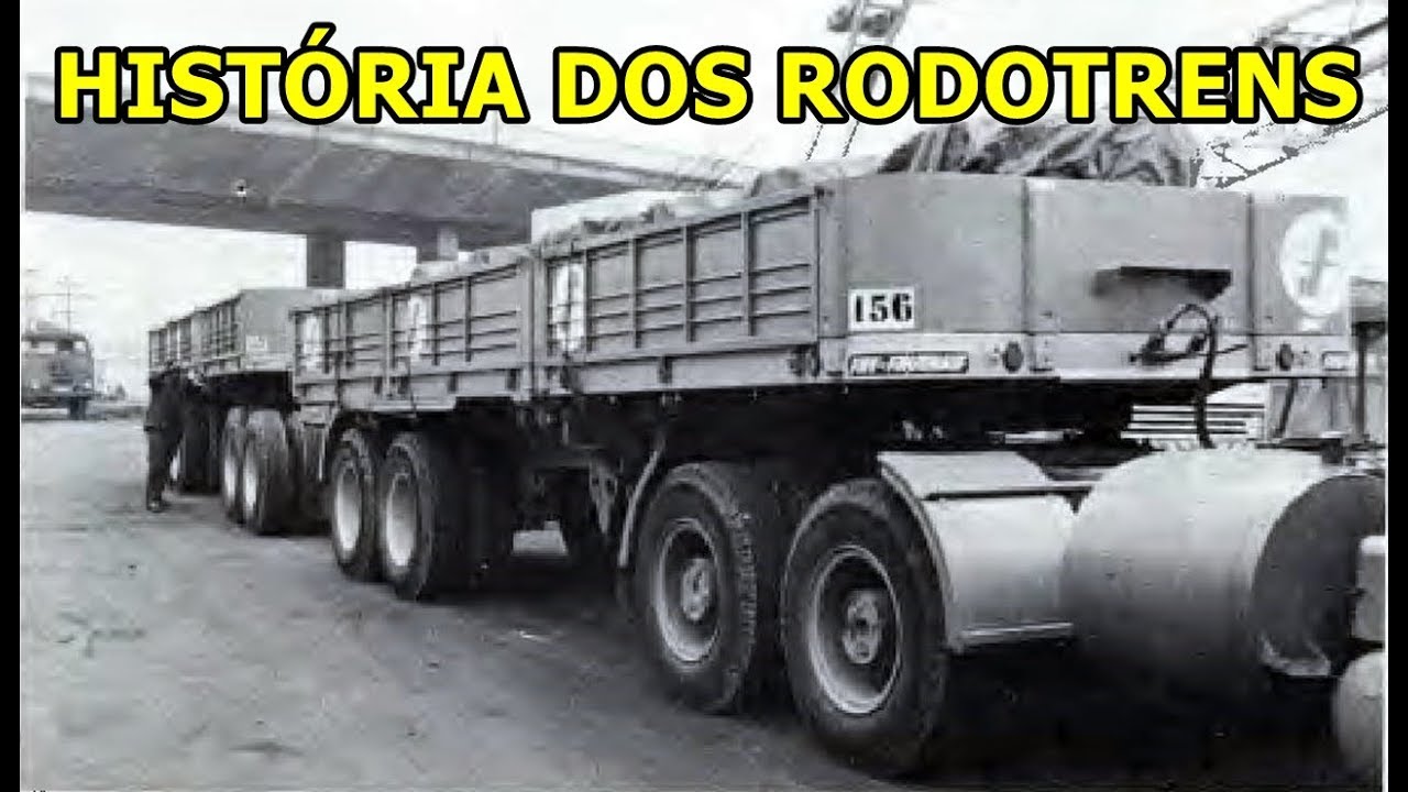 HISTÓRIA DO RODOTREM NO BRASIL - DA CHEGADA AOS DIAS ATUAIS
