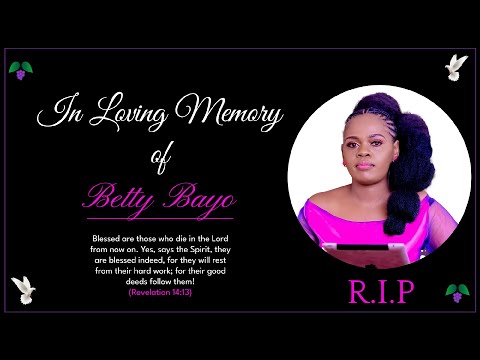 BETTY MEMORIAL SERVICE  || HIS GRACE BISHOP MICHAEL WANDERI || 16TH NOV 2025