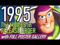 1995 Movie Release Timeline 220 Films How Many Have You Seen