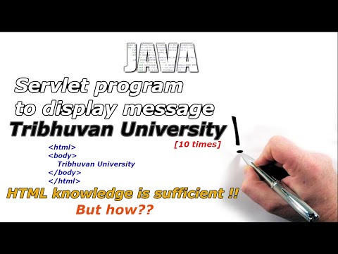 Exploring JSP vs Servlet: Code Examples for printing ‘Tribhuvan ...