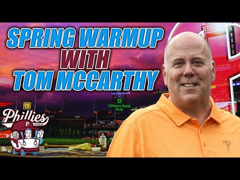 Spring Training warm up with Phillies broadcaster Tom McCarthy!