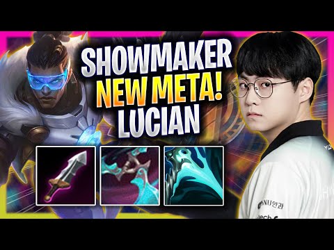 SHOWMAKER CRAZY NEW META LUCIAN MID! - DK ShowMaker Plays Lucian MID vs Aurora! | Season 2025