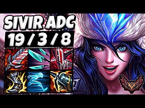 Sivir vs Draven ADC [ Triple Kill ] Lol Korea Grandmaster Patch 13.18 ✅