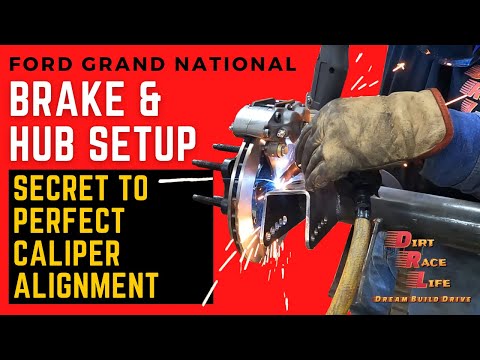Setting Up Hubs and Brakes for a 9 Inch Ford Grand National Rear End