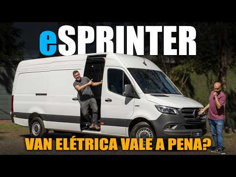 SPRINTER ELÉTRICA tem custo de operação menor que a DIESEL?