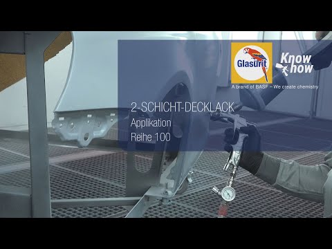 Glasurit Reihe 100 2-Schicht-Decklack Applikation (Deutsch)