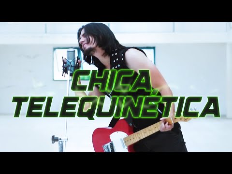 CHICA TELEQUINETCA - FRANK ROD  (MUSIC VIDEO) 4K Rock Pop espanol