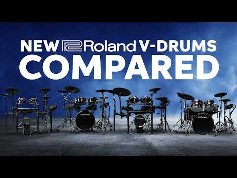 Roland’s NEW V-Drums Compared | TD316, VAD316, TD516 & VAD516 V-Drums