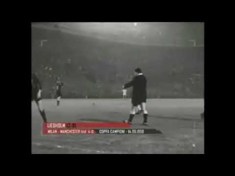 Milan - Manchester United 4-0 - Coppa dei Campioni 1957-58 - semifinale - ritorno
