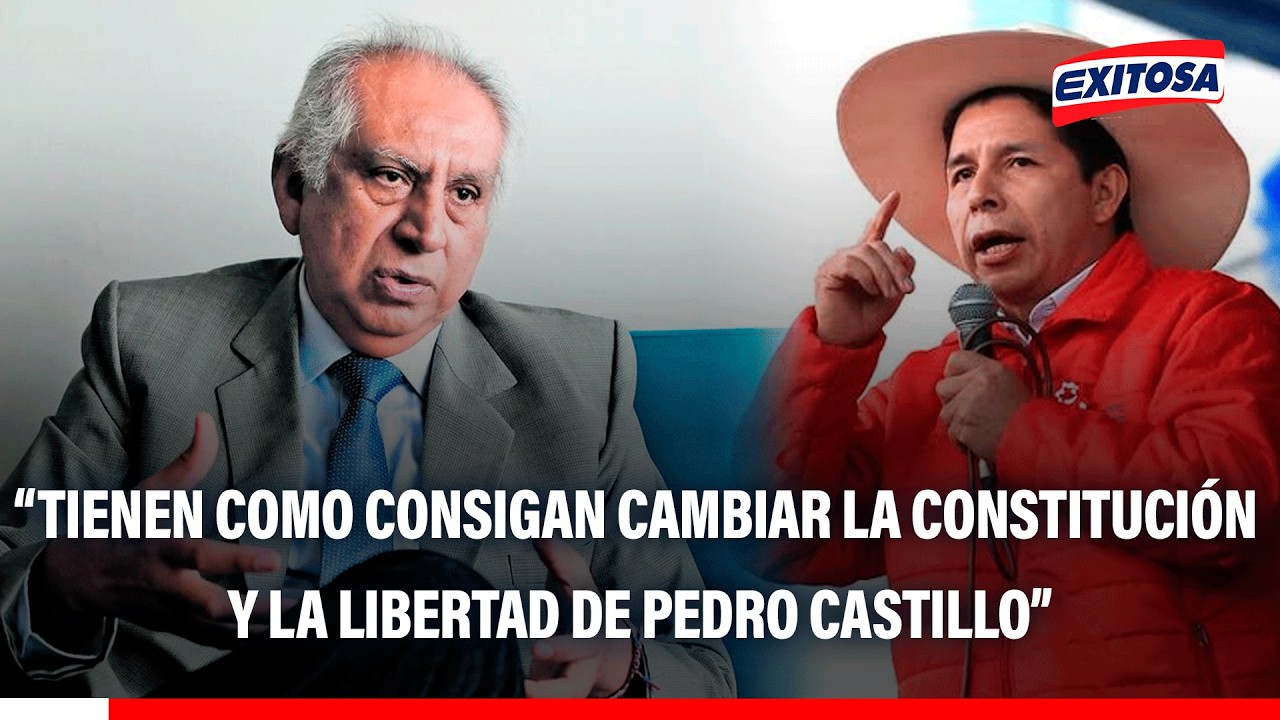 🔴🔵 Comisión para ver caso de Pedro Castillo busca cambiar la Constitución y liberarlo, según Baella