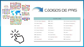 lista con códigos de país (ayuda a identificar firmwares)