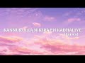 KANNUKULLA NIKIRA EN KADHALIYE SONG Lyrics Album Song