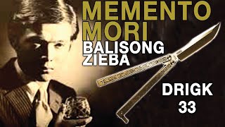 Zieba Knives Memento Mori Balisong Review / The Blood Challenge With A Cherry On Top / Shinichi Mori