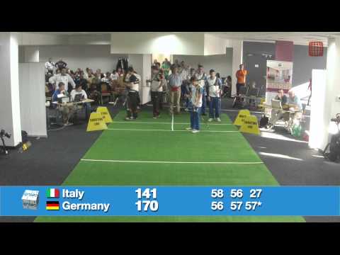 European Archery Indoor Championships Rzeszow 2013 - Itali vs Germany Gold RJM