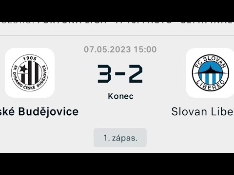 SK Dynamo ČB 3:2 FC Slovan Liberec (Sk. o umístění 31. kolo) 22/23