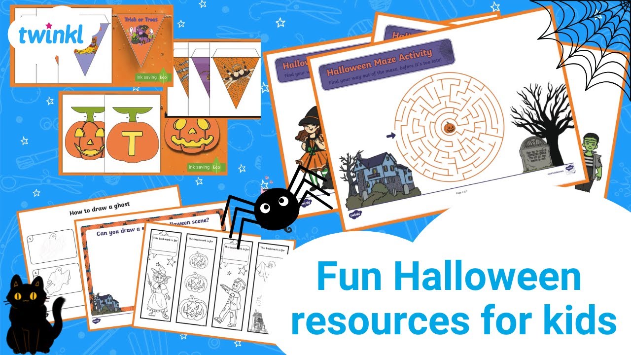 Fun Halloween Resources For Kids!