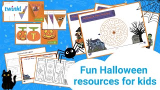 Fun Halloween Resources For Kids!