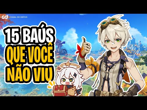 GENSHIN IMPACT 15 BAUS QUE TALVEZ VOCE NAO SABIA