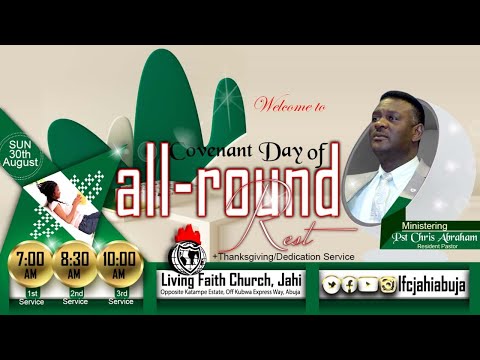 COVENANT DAY OF ALL-ROUND REST | 3RD SERVICE | 30TH AUG, 2020