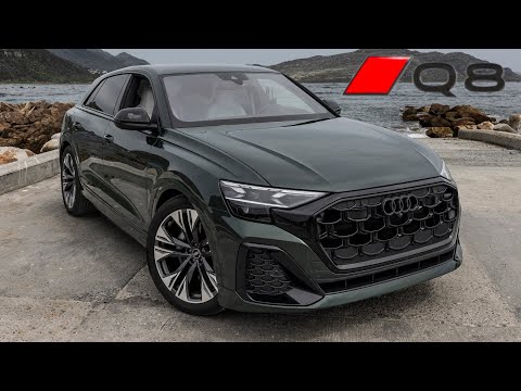 FIRST DRIVE! 2024 AUDI Q8 TDI FACELIFT - Goodwood green + Exclusive interior in full detail