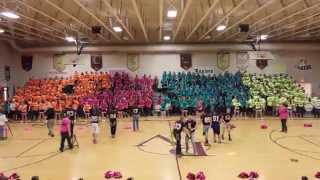 preview picture of video 'Pymatuning Valley High School pep rally'
