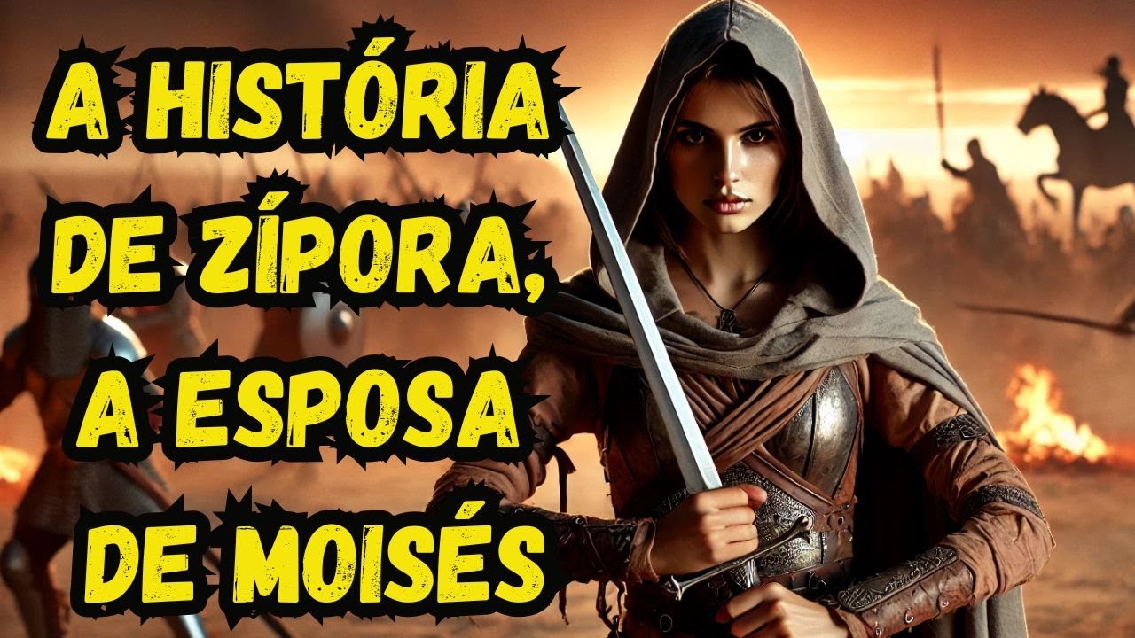 A História de ZÍPORA: A Primeira Esposa de MOISÉS!  Histórias da bíblia
