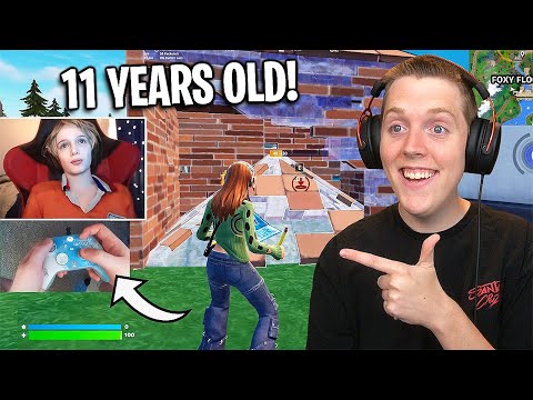 I Coached The *BEST* 11 Year Old In Fortnite! (Chapter 6)