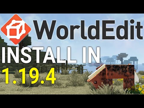 How To Get World Edit in Minecraft 1.19.4