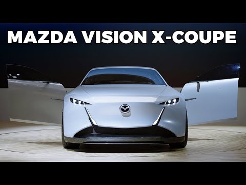 Mazda Vision X-Coupe concept - Interior and Exterior Details