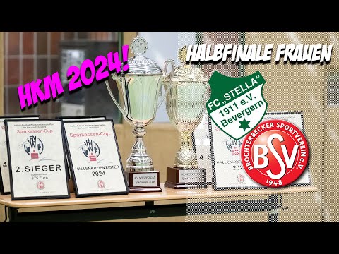 HKM 2024 - HF Frauen:Stella Bevergern vs BSV Brochterbeck | Hallenkreismeisterschaften in Ibbenbüren