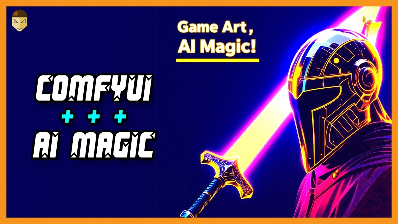 Stable Diffusion Like Never Before: Easy Setup + Game Art Icons with ComfyUI!